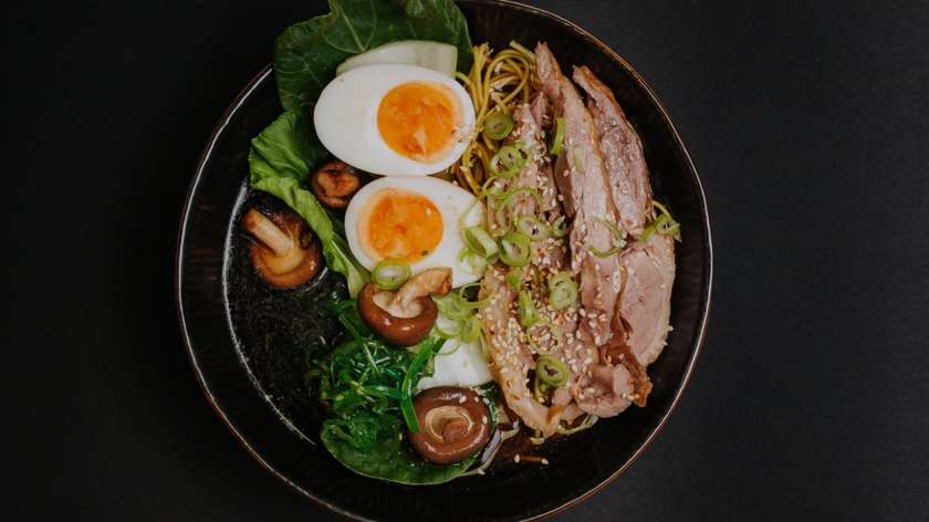 Peking duck ramen