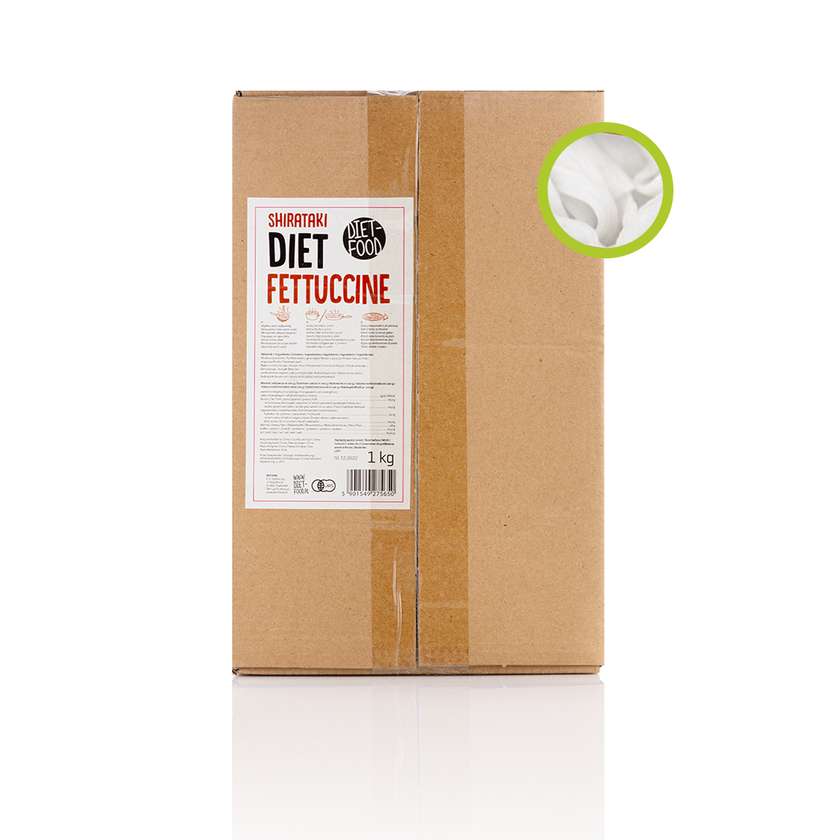 Fettuccine - Konjac/Shirataki - Low-carb Pasta - 1kg - Diet-Food