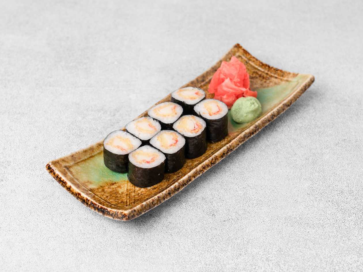 Hosomaki surimi panko