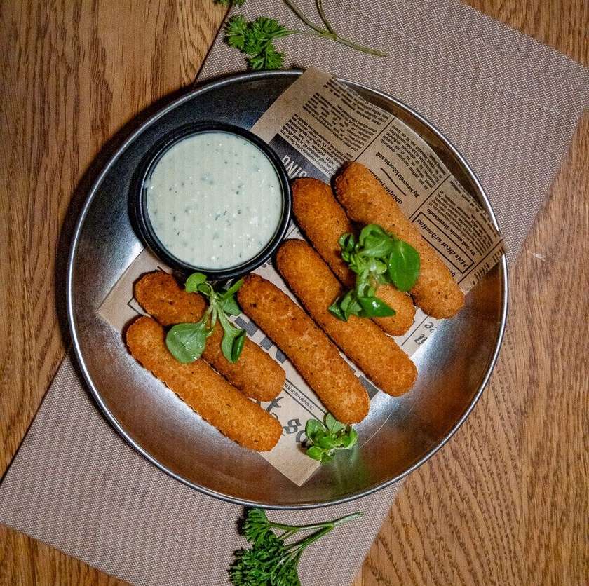 Mozzarella cheese sticks