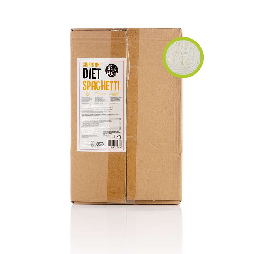 Spaghetti - Konjac/Shirataki - Low-carb Pasta - 1kg - Diet-Food