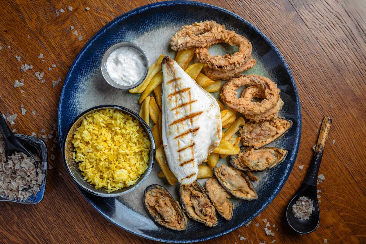 Combo 7- Squid & Mussels & Fish