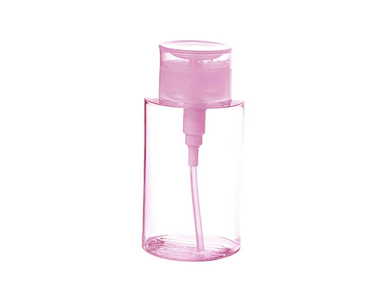 Pink Pump Bottle Dispenser 220ml