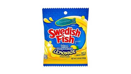 Swedish Fish Blue Raspberry Lemonade 102g