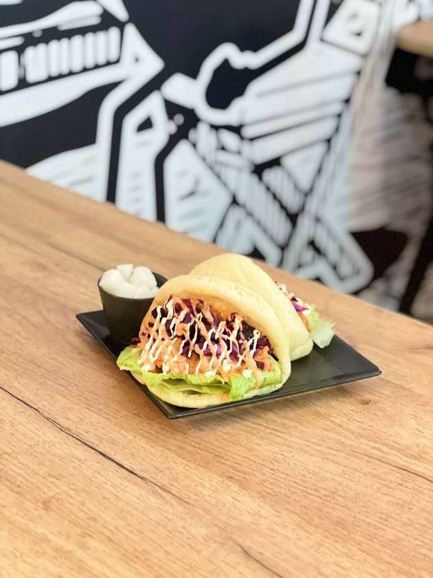 Bao Sandwiches "Spicy Kimchi Tuna"