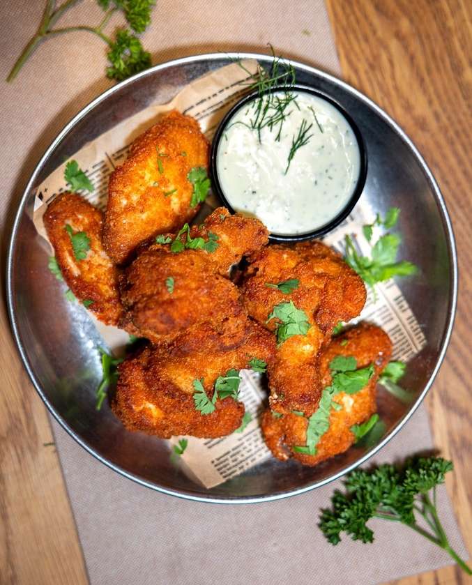 Crispy Breaded Chicken Wings