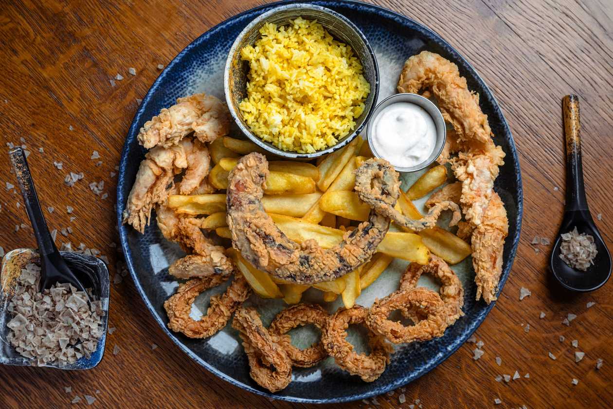 Combo 5- Octopus & Shrimps & Squid