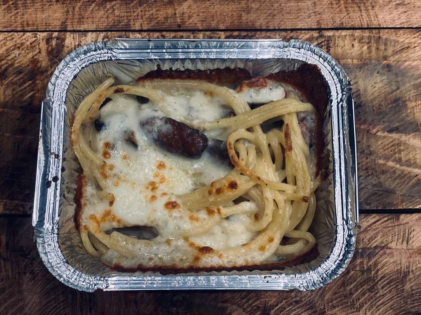 CHICKEN MUSHROOM PASTA
