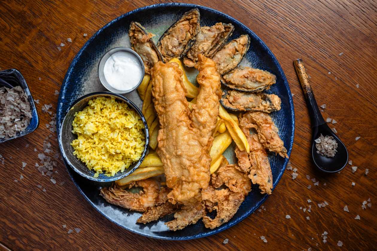 Combo 3 - Fish & Shrimps & Mussels