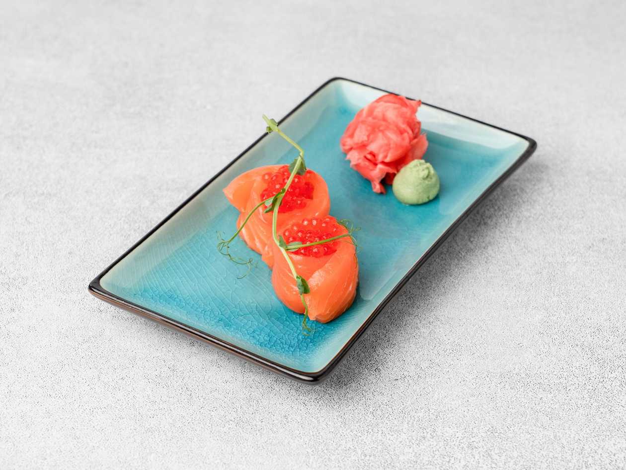 Oyakomaki salmon ikura