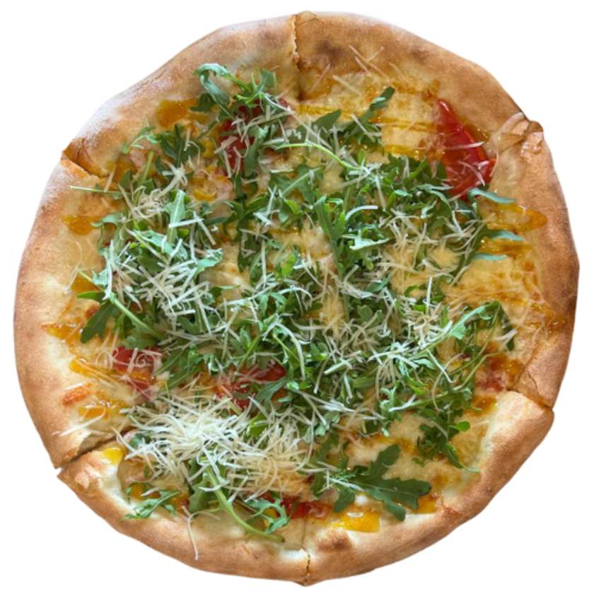 Creamy Shrimp Pizza