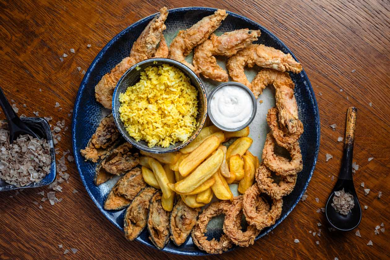 Squid, Shrimp & Mussels Combo