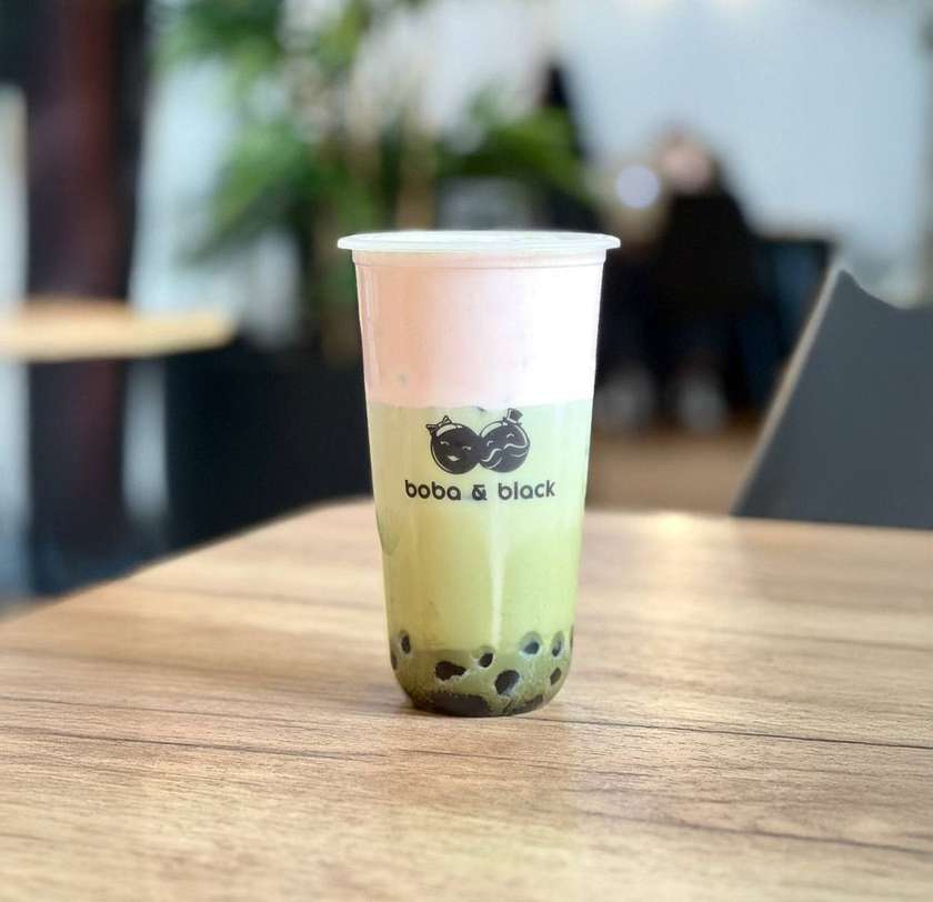 Raspberry Matcha