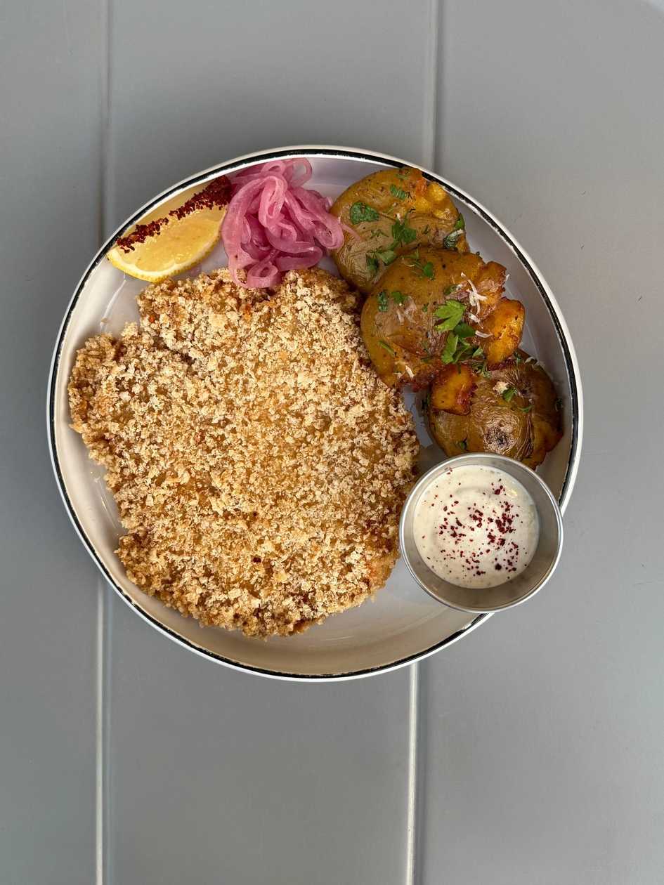 Schnitzel with Potatoes