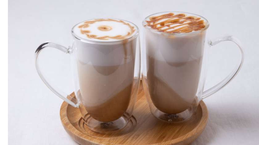 CAFFÈ LATTE z białą czekoladą