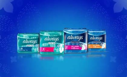 Always Ultra Thin Sanitary Pad (Singles)