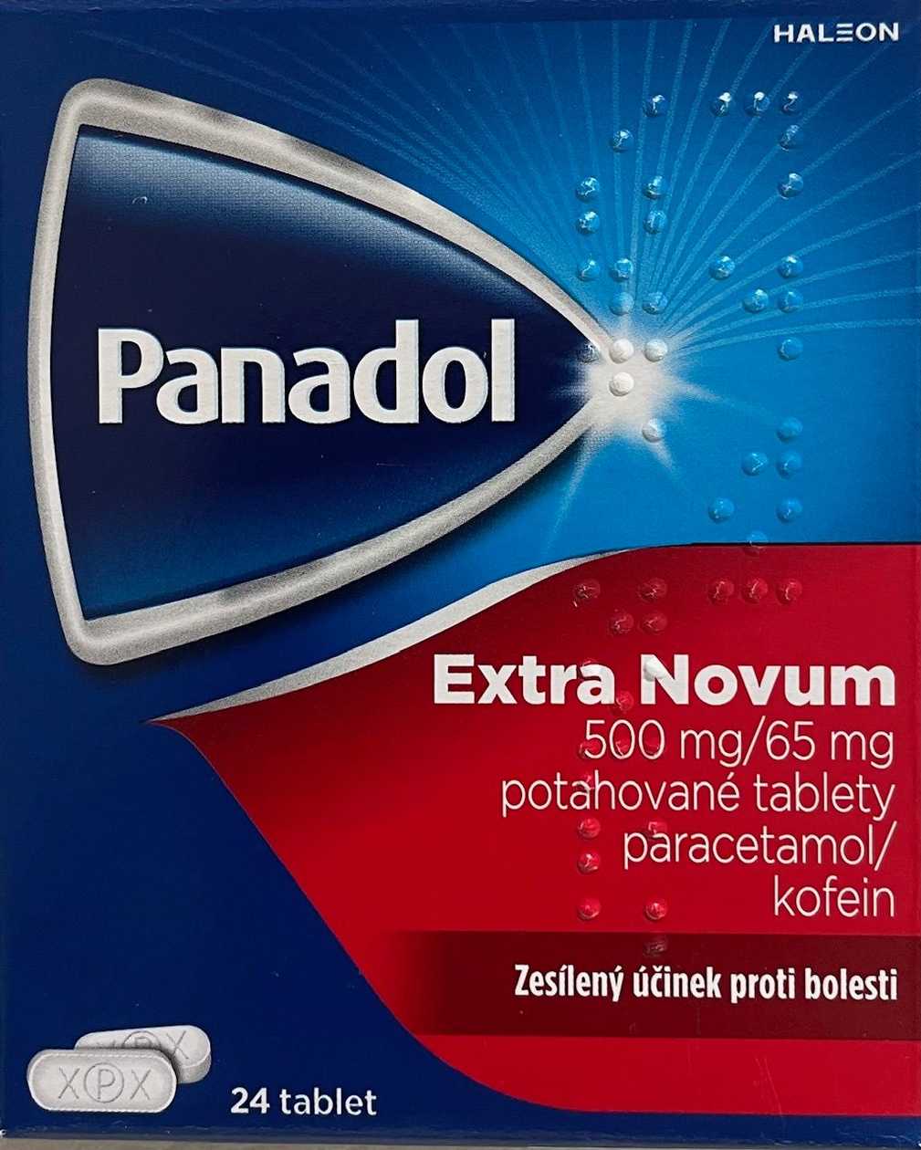 Panadol Extra 500mg/65mg 24 tablets