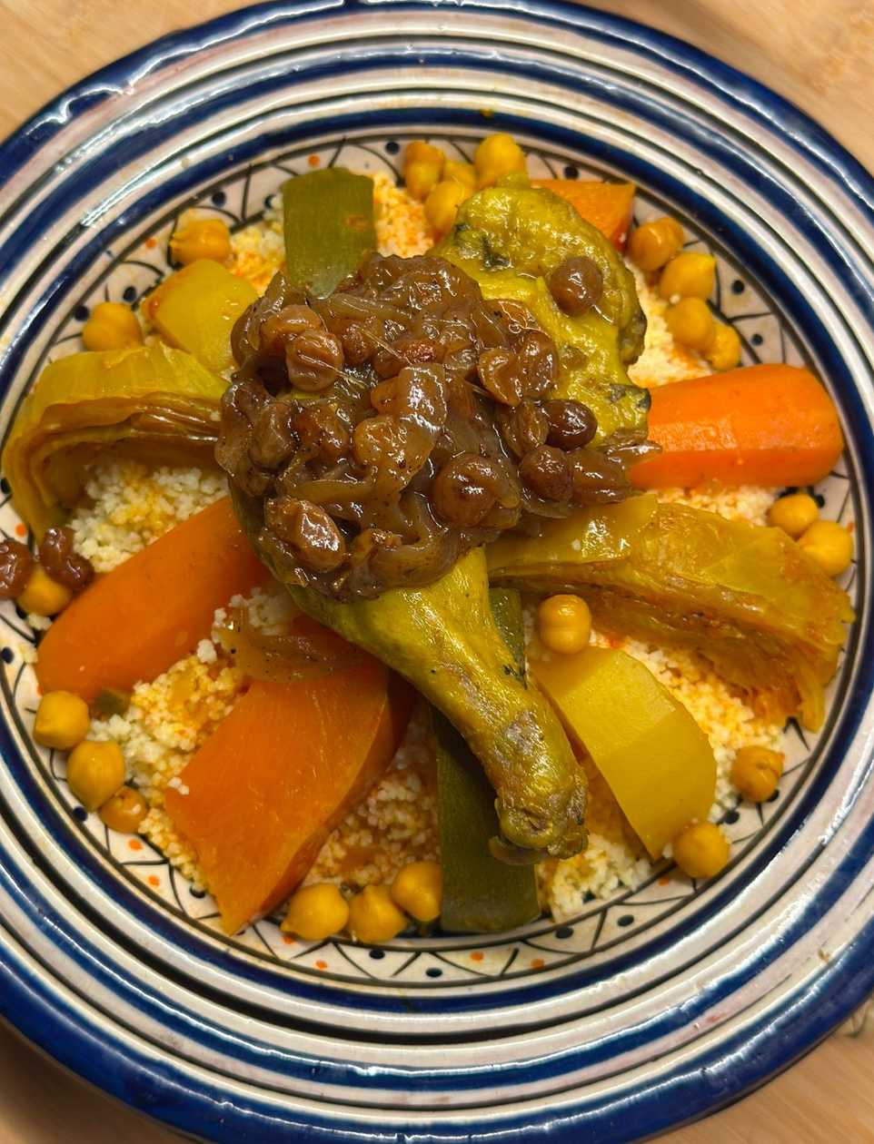 Couscous Chicken & Tfaya