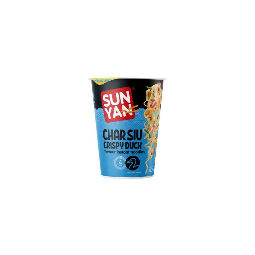 Greitai paruošiami makaronai SUN YAN duck