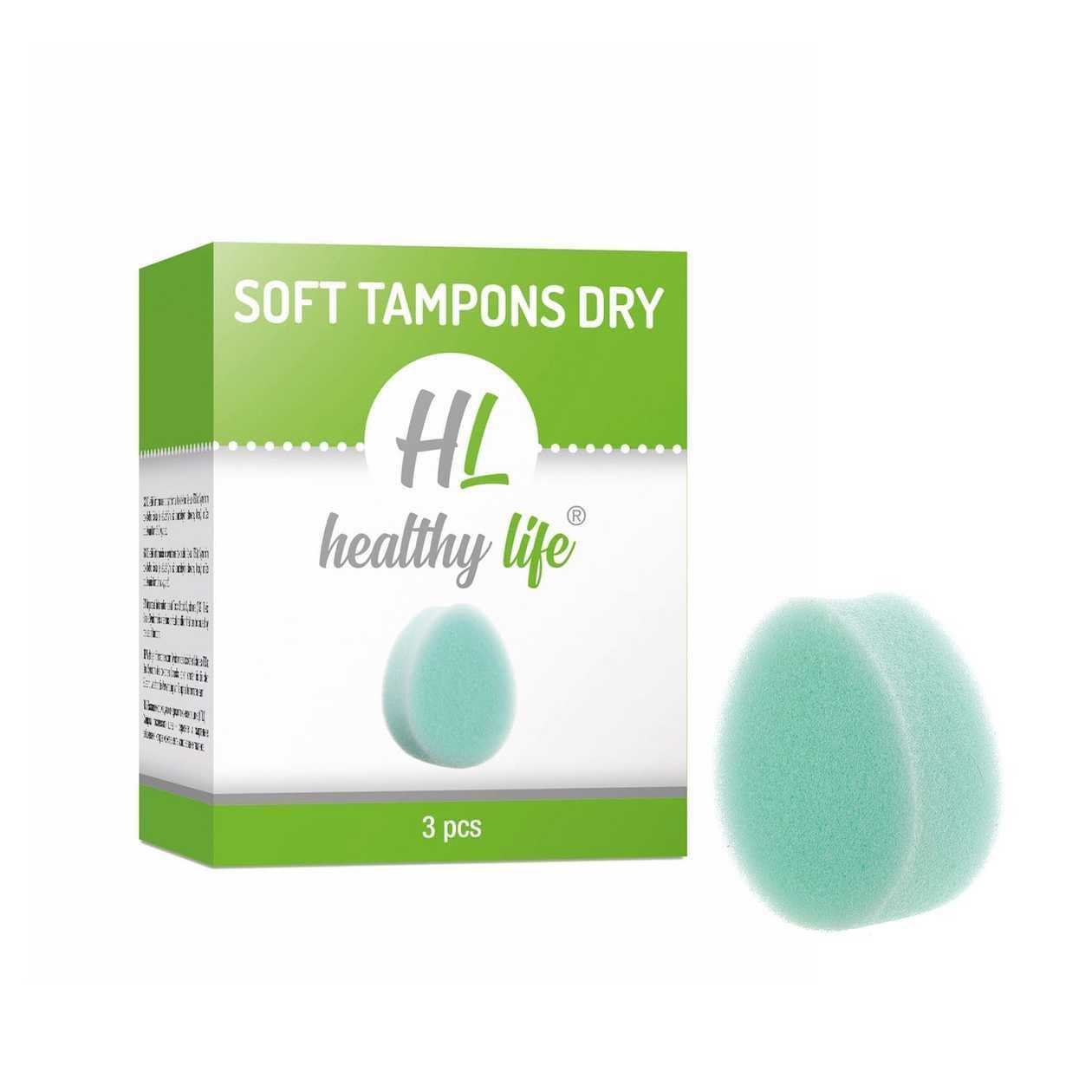 Tampón - Soft Dry 3ks, 3 ks