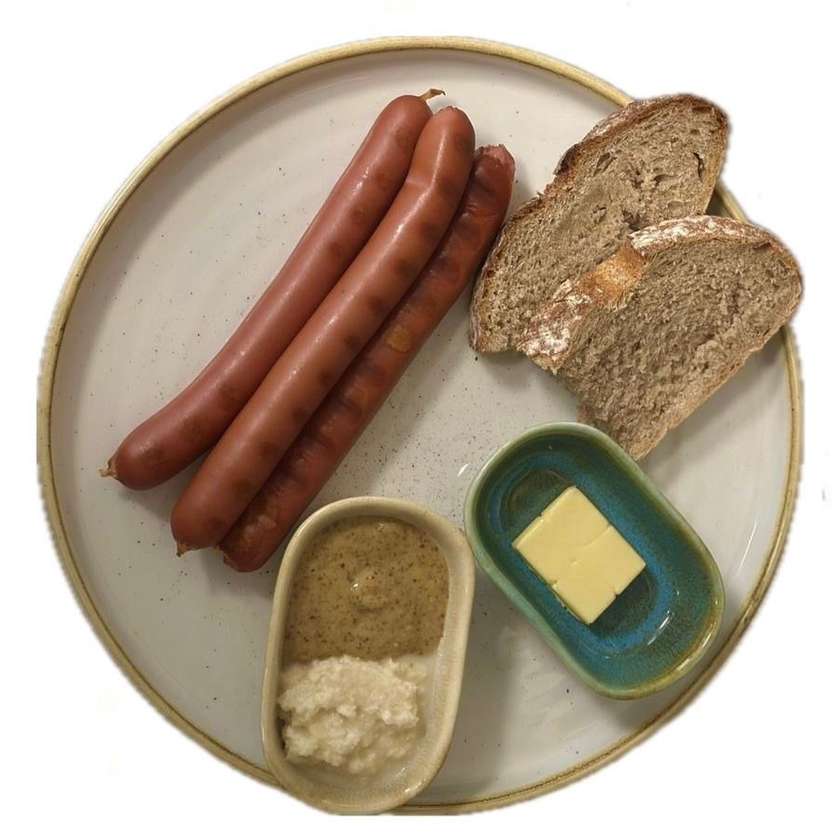 Three Vienna Sausages