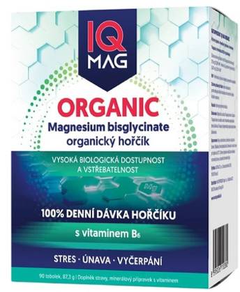IQ Mag Organic Magnesium + Vitamin B6