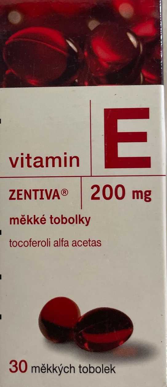 Vitamin E 200 mg Zentiva