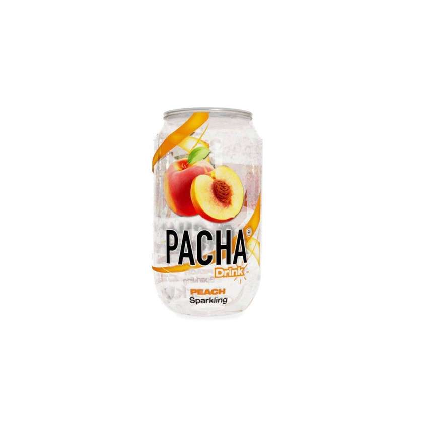 Gazuotas gaivusis gėrimas PACHA drink (persikų sk.)