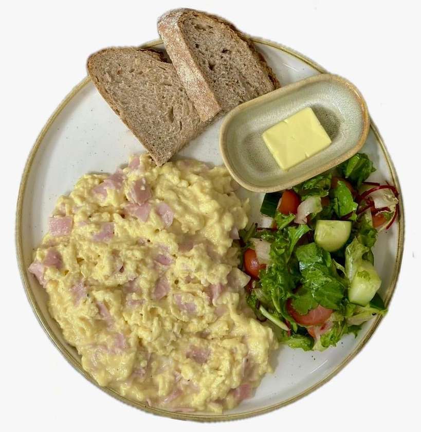 Three Scrambled Eggs