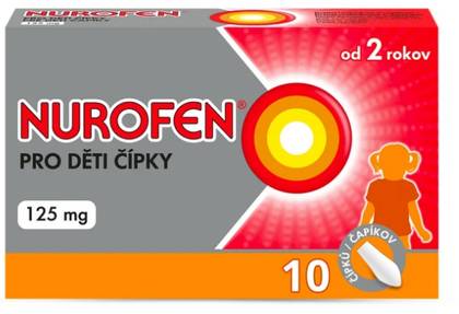 Nurofen 125 mg 10 suppositories