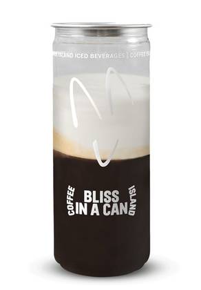 Iced Latte Salted Caramel in an Icup