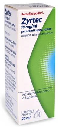 Zyrtec 10 mg/ml Oral Drops