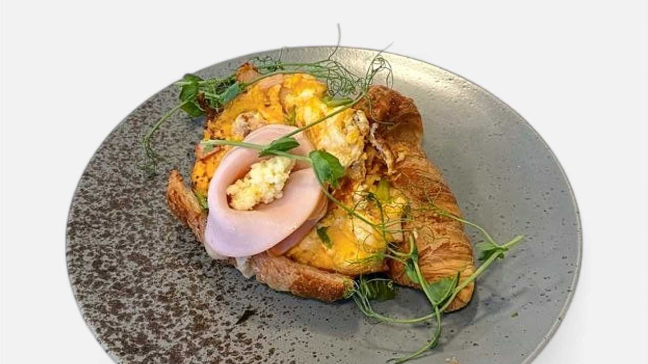 Egg-Cheese-Turkey Croissant