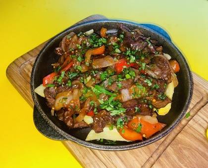 Beef pan