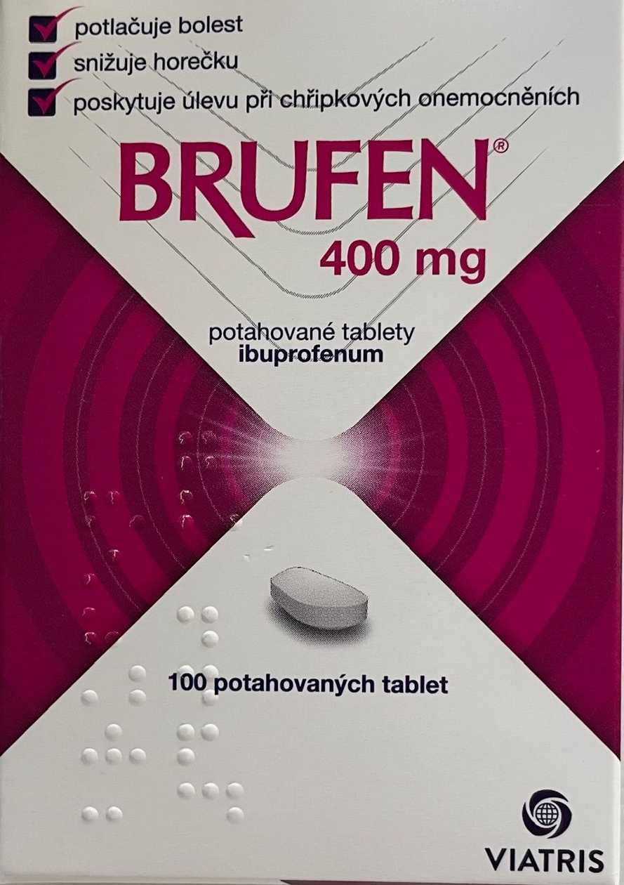 Brufen 400 mg 100 tablets