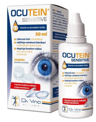 Ocutein sensitive contact lens solution 50 ml