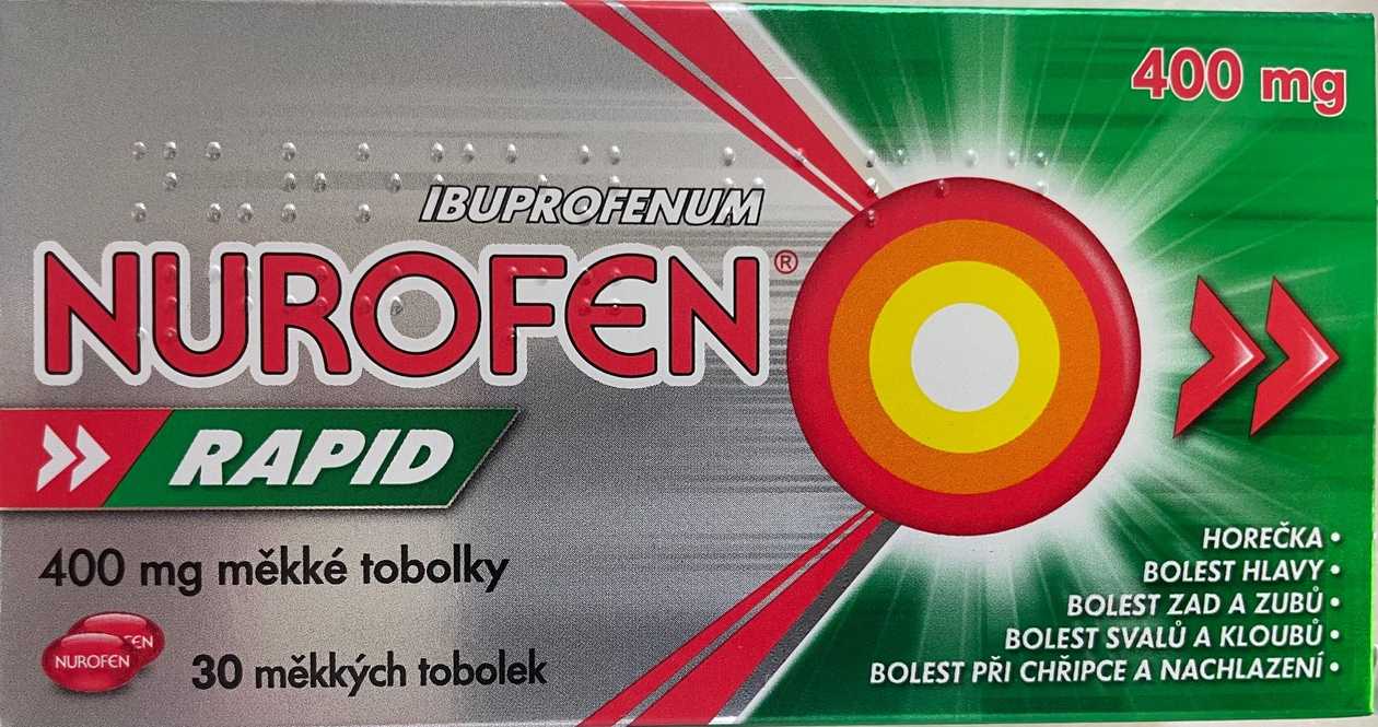 NUROFEN RAPID 400MG soft capsules 30