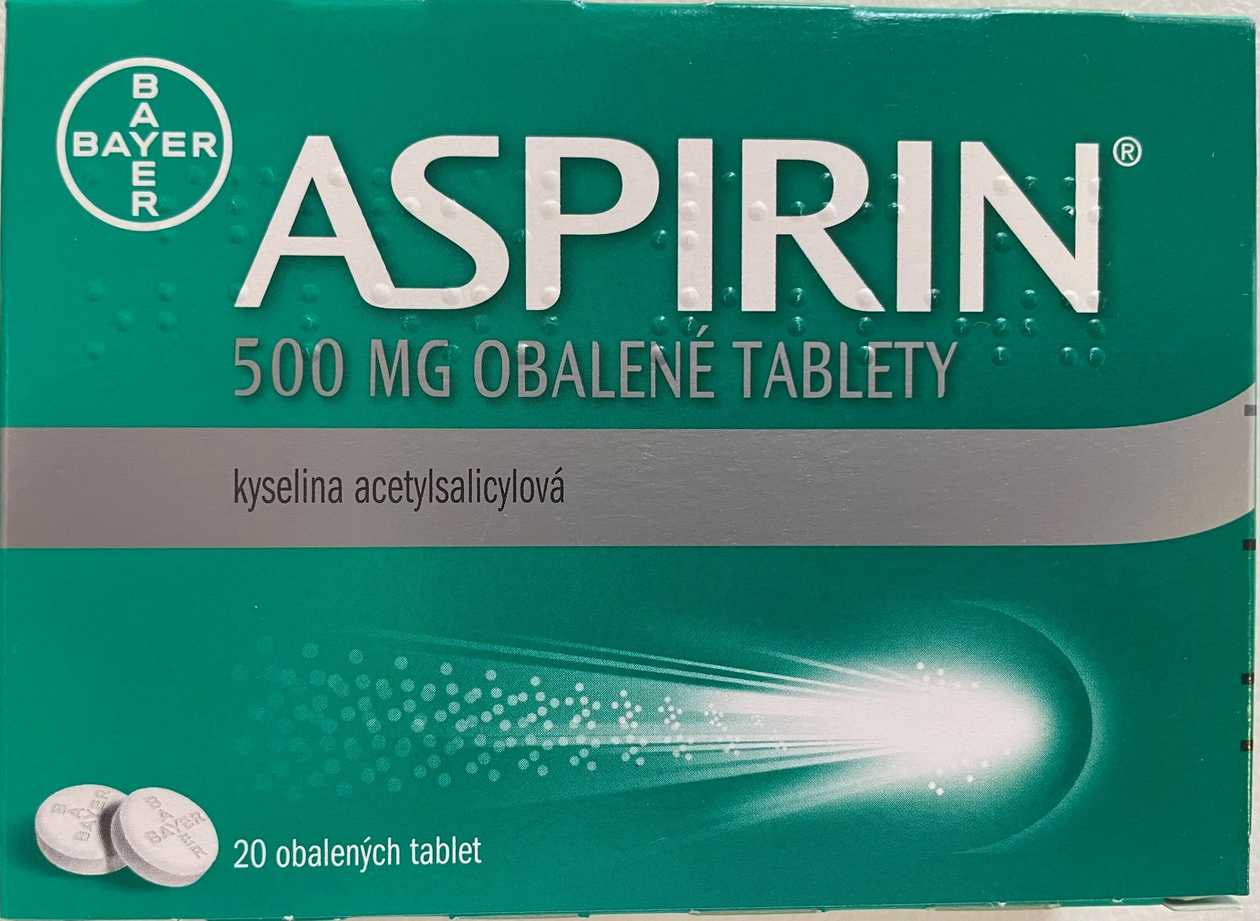 ASPIRIN 500 MG 20 tablets