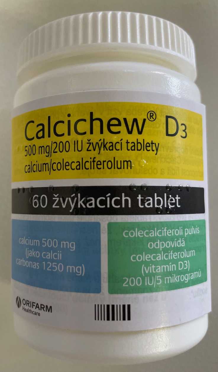 CALCICHEW D3 500MG/200IU