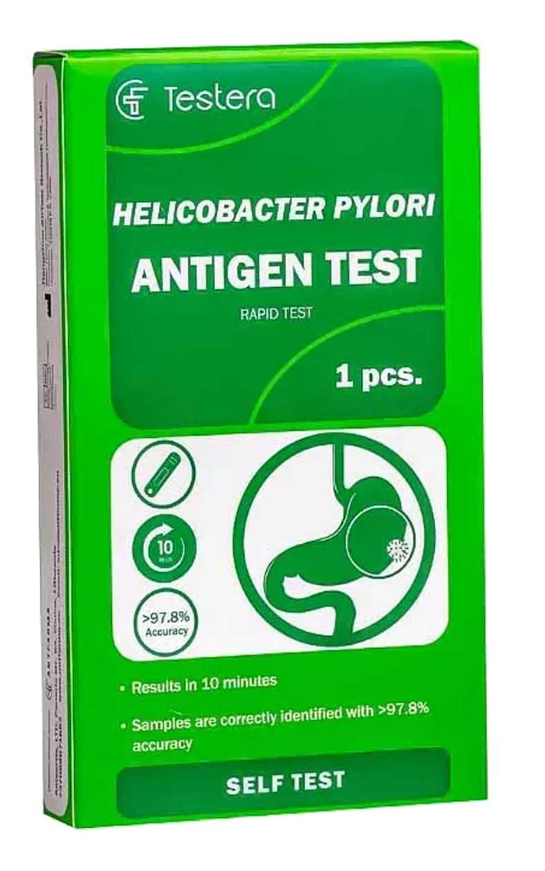H.pylori tests (fēces) Testera N1