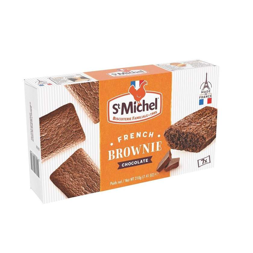 French Brownie with chocolate. 210 g. 7 pcs.