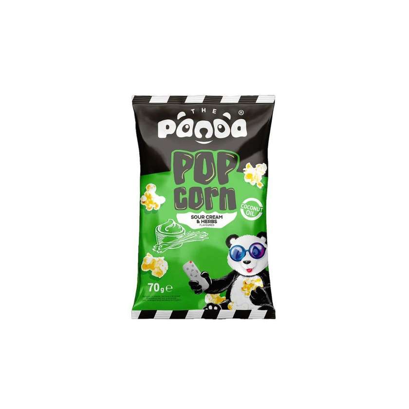 Panda spragėsiai grietinėlės ir žolelių skonio