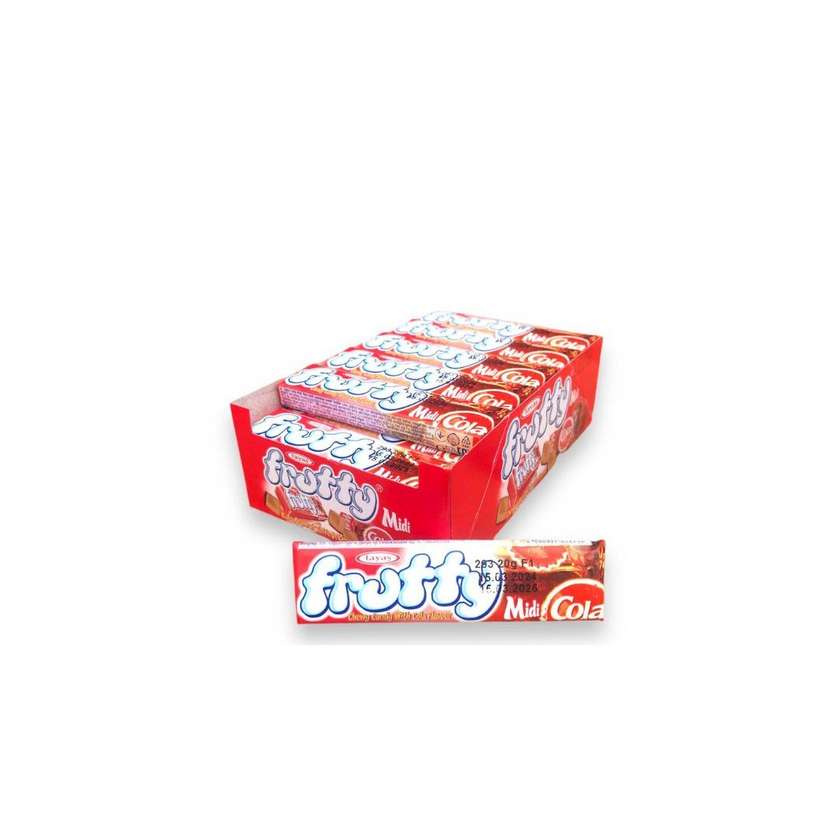 Kramtomieji saldainiai FRUITTY (kolų sk.)