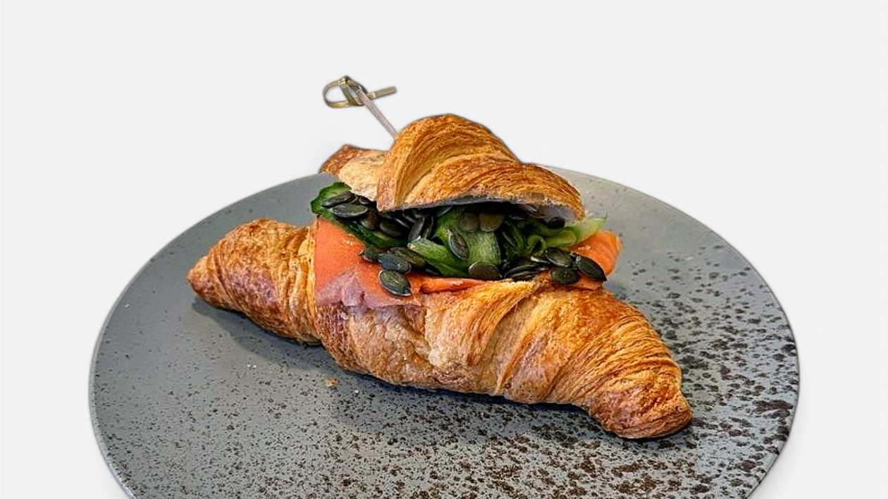 Smoked Salmon Croissant