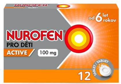 NUROFEN FOR CHILDREN ACTIVE 100 mg