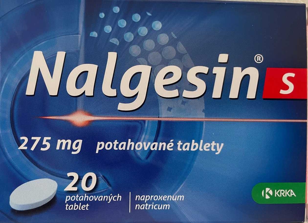 Nalgesin S 275mg 20 tablets