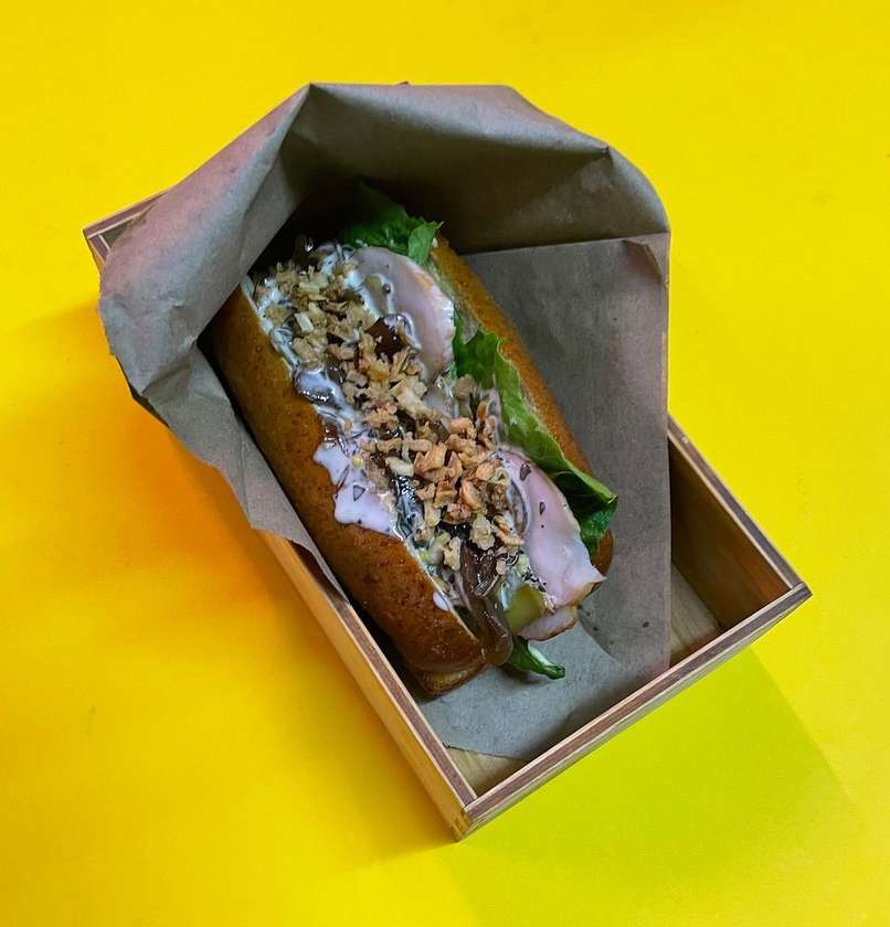 Sandwich with turkey
