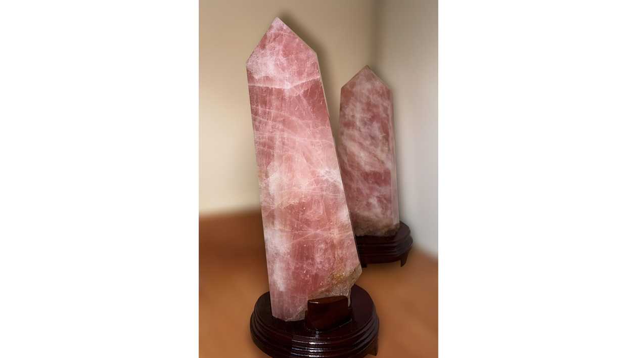 The Atlantean Heartspire ~ Rose Quartz🌺