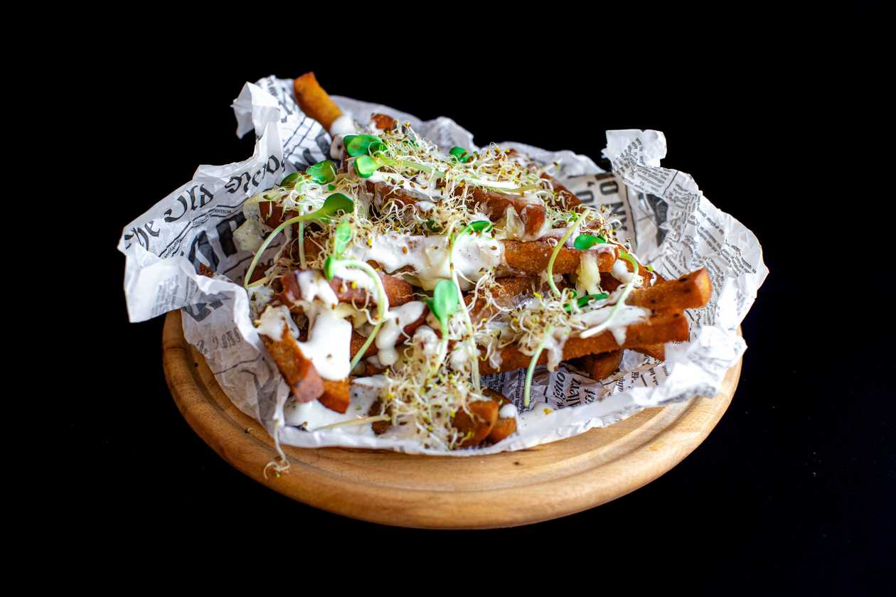 Fried Bread with Sauce