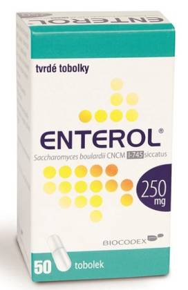 Enterol 250 mg 50 capsules